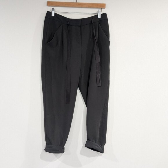 Aritzia Wilfred Allant Pants Charcoal Grey Size 2 - Picture 2 of 4